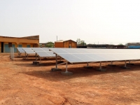 Électrification rurale hôpital au Burkina Faso.