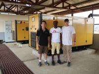 Électrification rurale hôpital au Sierra Leone.