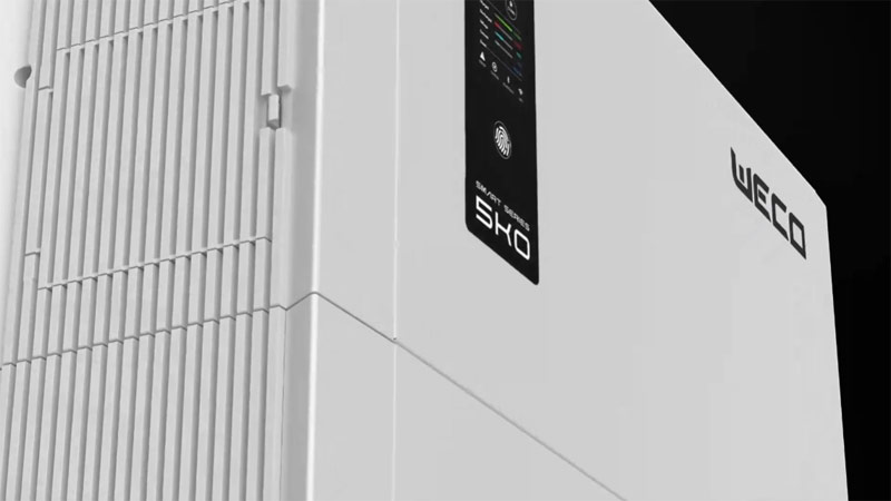 Solution stockage all-in-one WECO 5K0 Smart Three Phase triphasé