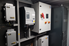 Système solaire avec stockage Lithium ion